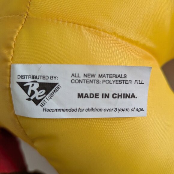 Vintage Nascar Plush Ernie Irvan Teddy Bear 36 m&ms Goodyear Pedigree - Picture 7 of 7